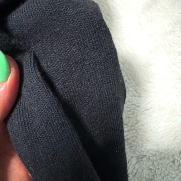 Free People Chasing You Lace Longline Top in Black - Picture 8 of 13